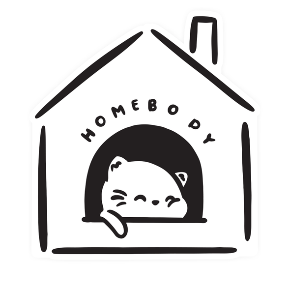 Homebody Sticker