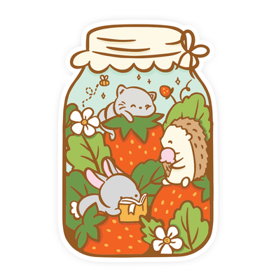Jar of Summer Sticker