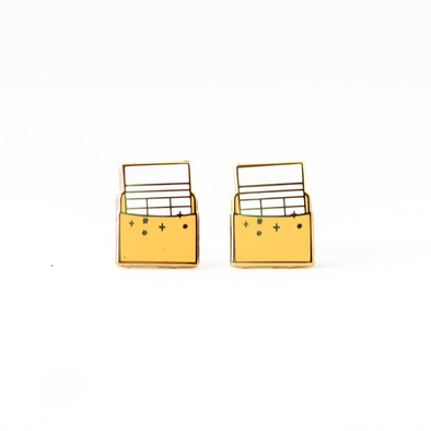 Library Enthusiast Earrings