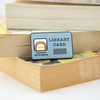 Library Card Pin