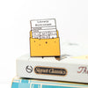 Library Enthusiast Pin