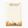Fall Frolic Notepad