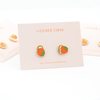 Peek-A-Boo Strawberry Earrings