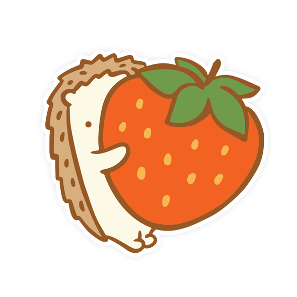The Big Ripe Strawberry Sticker