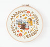Woodland Tea Party Cross Stitch Pattern