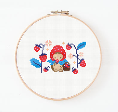 Berry Sweet Cross Stitch Pattern