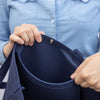 Courage, Dear Heart Tote Bag in Navy
