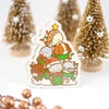 Critter Christmas Tree Sticker
