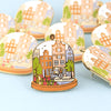 Little Worlds Springtime in Amsterdam Pin