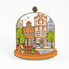 Little Worlds Springtime in Amsterdam Pin