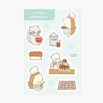 Baking Sticker Sheet