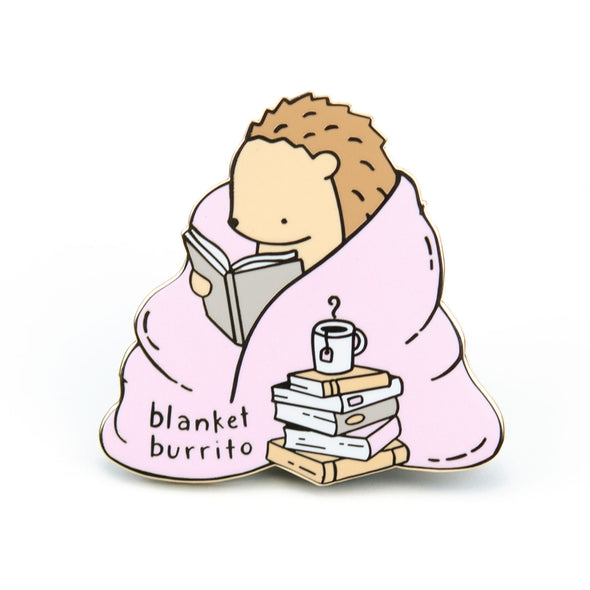 Blanket Burrito Pin