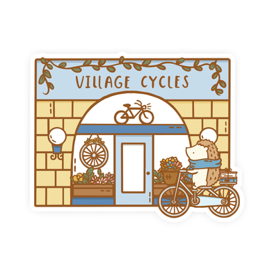 Brambleberry Village Cycles Vinyl Sticker