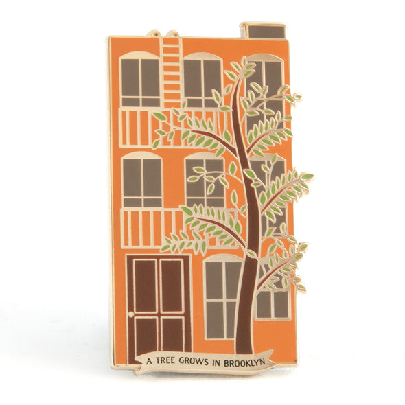 A Tree Grows in Brooklyn Enamel Pin