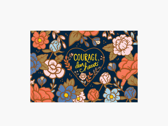 Courage, Dear Heart Postcard