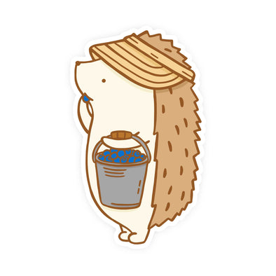 Henrietta Blueberry Picking Sticker