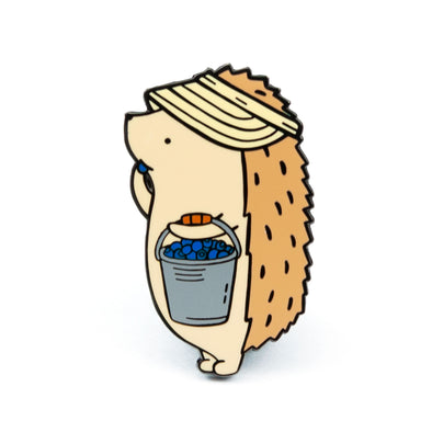 Henrietta Blueberry Picking Pin