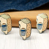 Henrietta Blueberry Picking Pin