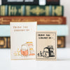 Henrietta Bookplate Stickers (Ex Libris Labels) Set of 6
