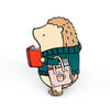 Henrietta Bookworm Pin