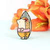 Henrietta Surfer Pin