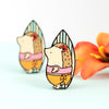 Henrietta Surfer Pin