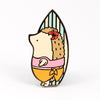 Henrietta Surfer Pin