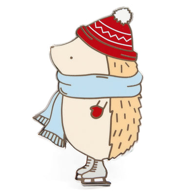 Henrietta Ice Skating Pin