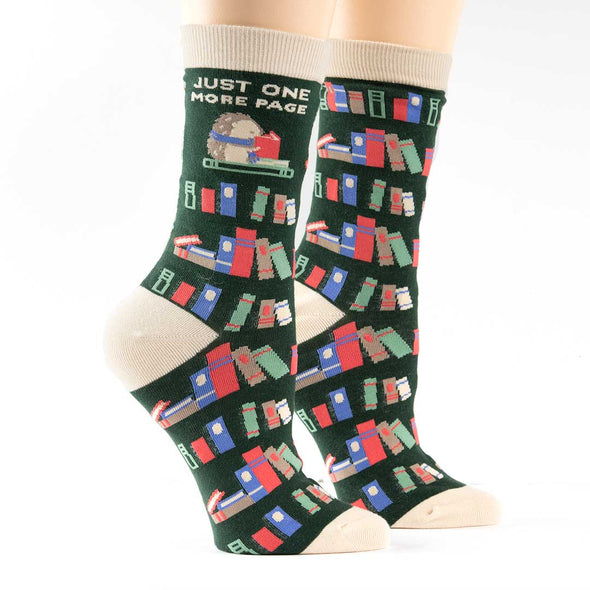 Just One More Page Socks