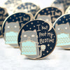 I Knit Past My Bedtime Cat Pin