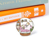 Little Worlds Blanket Burrito Pin