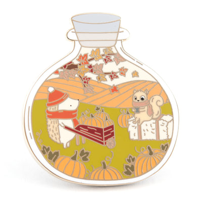 Little Worlds Pumpkin Patch Pin