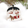 Little Worlds Sleigh Ride Enamel Pin