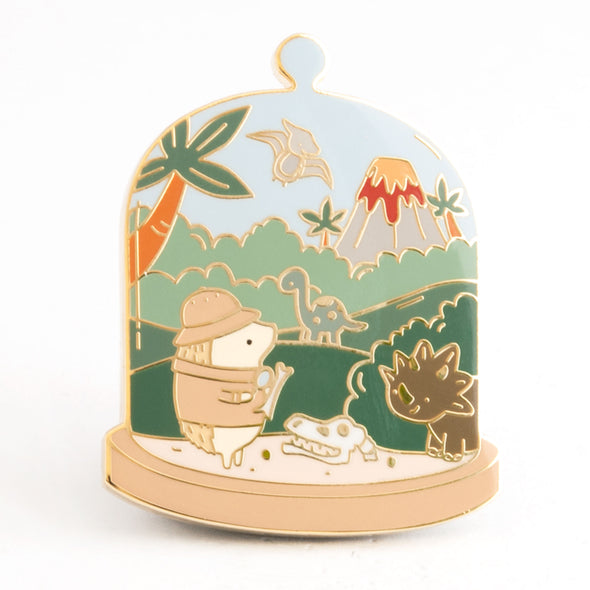 Little Worlds Paleontologist Pin