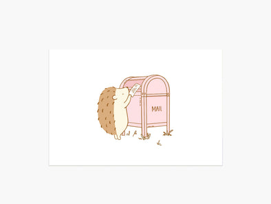 Mailing Love Postcard