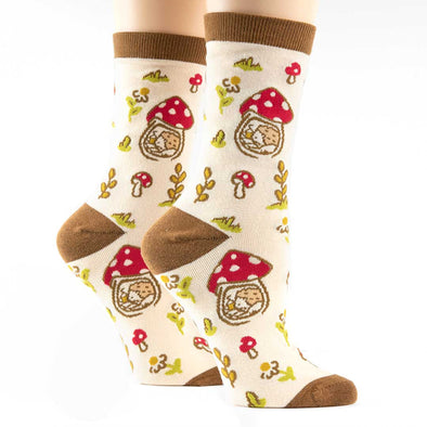 Mushroom Corner Socks