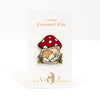 Mushroom Corner Pin
