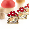 Mushroom Corner Pin