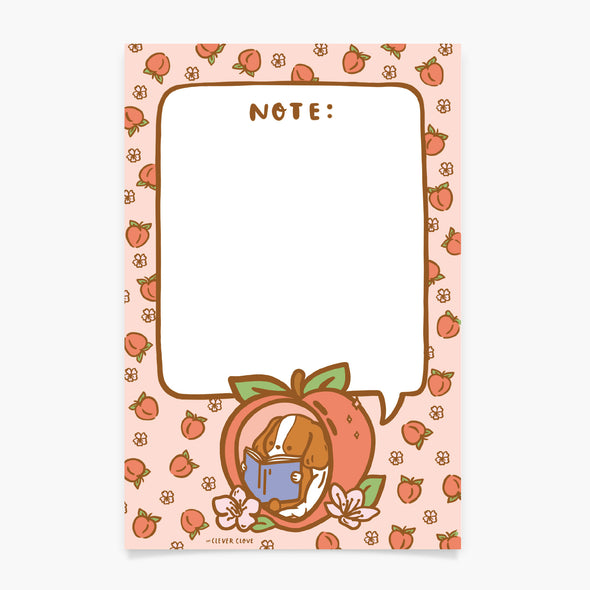 Peach Corner Notepad