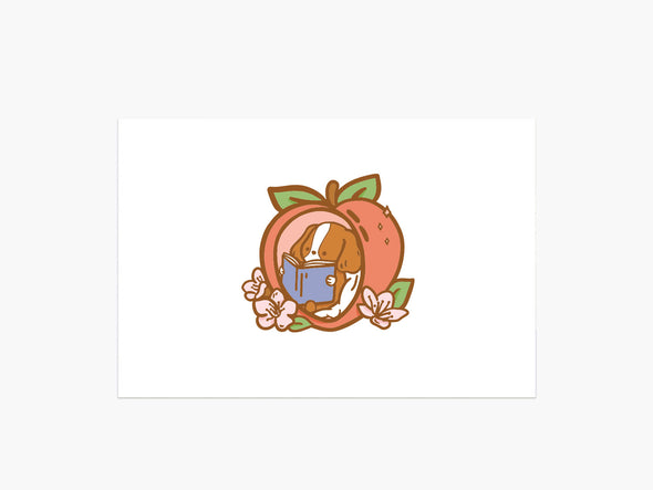 Peach Corner Postcard