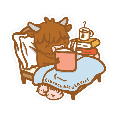 Sebastian Librocubicularist Vinyl Sticker