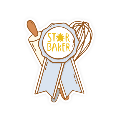 Star Baker Vinyl Sticker