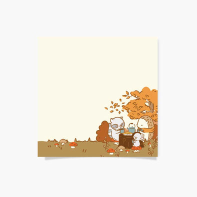 Little Worlds Fall Day Sticky Notes