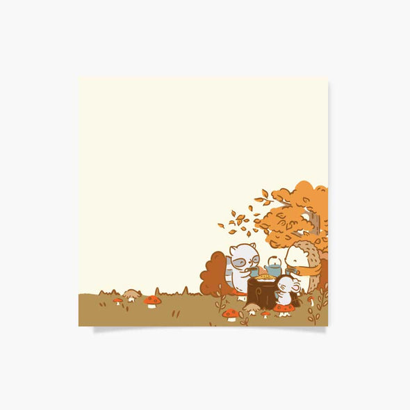 Little Worlds Fall Day Sticky Notes