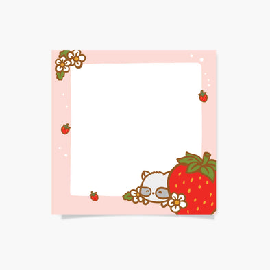 Strawberry Corner Sticky Notes