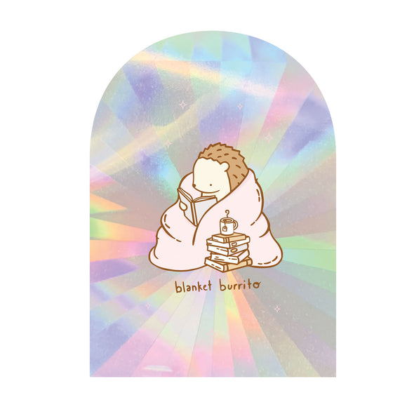 Blanket Burrito Suncatcher