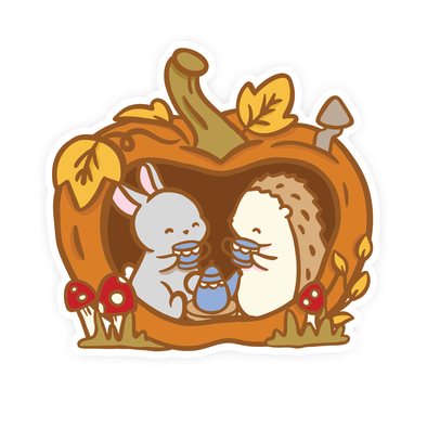 Tea for Two Sticker